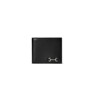 GUCCI BI-FOLD WALLET WITH HORSEBIT 846950 (11*9cm) GUCCI BI-FOLD WALLET WITH HORSEBIT 846950 (11*9cm)
